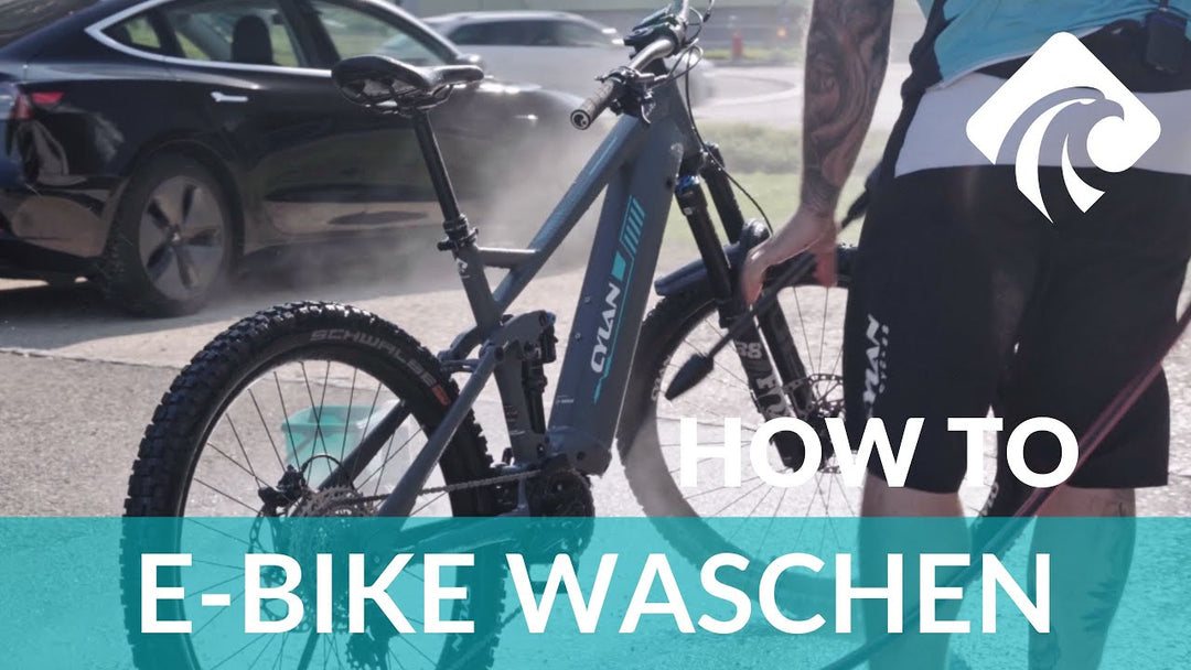 Wie man ein E-Bike richtig pflegt und wäscht